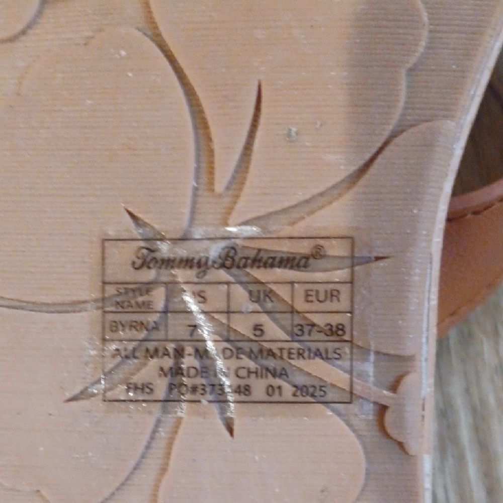 Tommy Bahama Brown Sandals - Picture 4 of 5